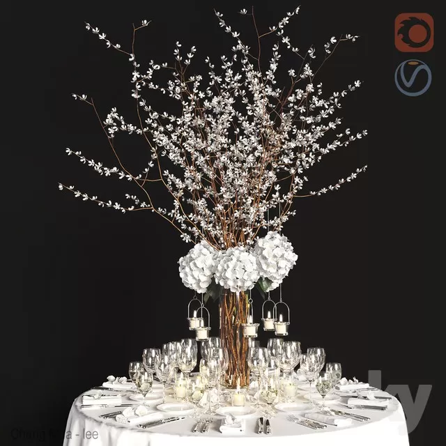 DECOR HELPER – DECOR – FLOWER 3D MODELS – 127