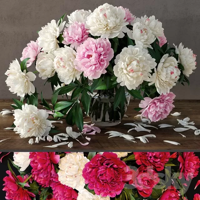 DECOR HELPER – DECOR – FLOWER 3D MODELS – 130