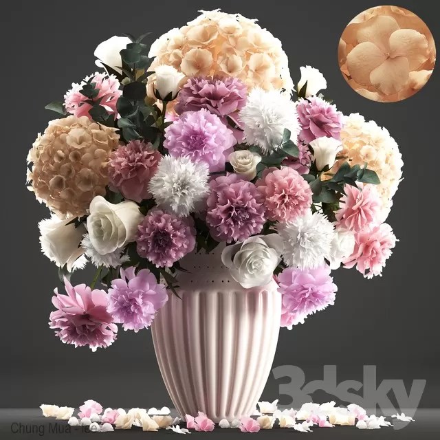 DECOR HELPER – DECOR – FLOWER 3D MODELS – 131