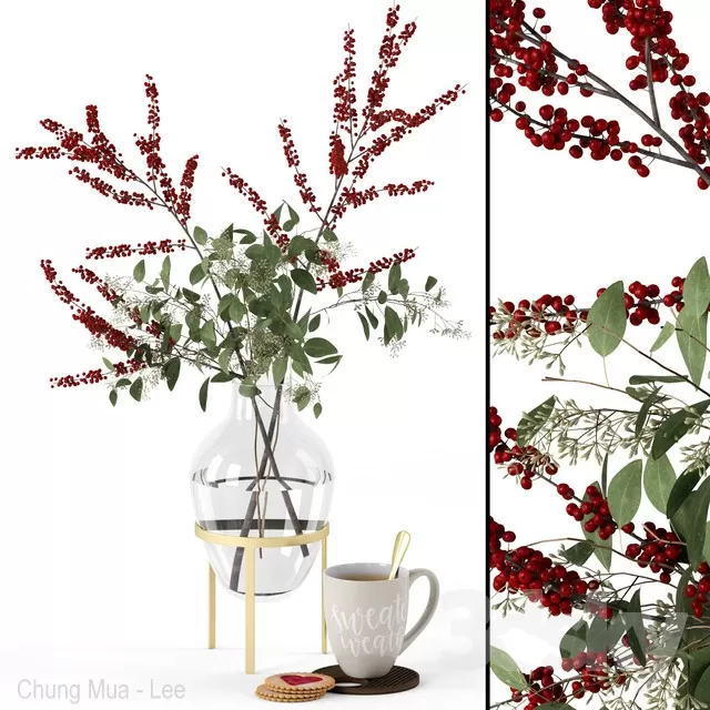 DECOR HELPER – DECOR – FLOWER 3D MODELS – 15