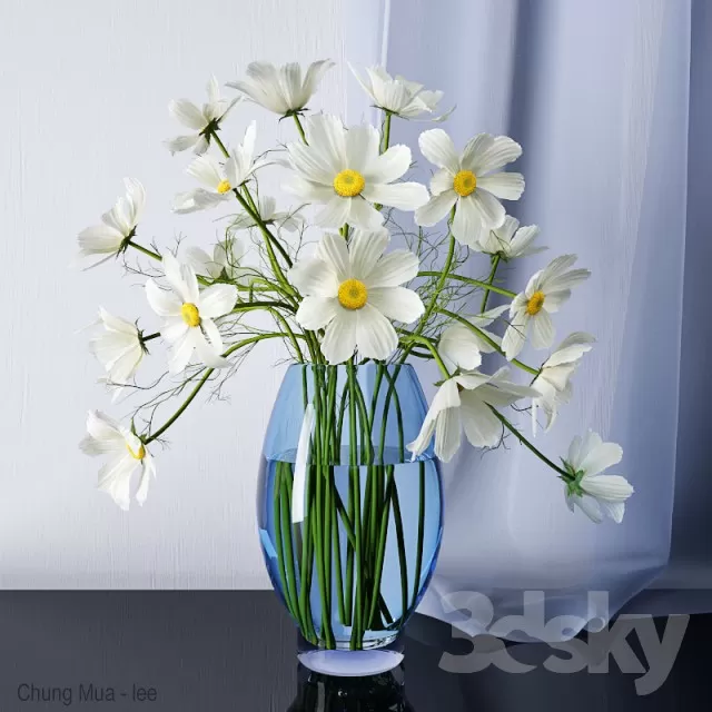 DECOR HELPER – DECOR – FLOWER 3D MODELS – 144