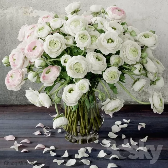 DECOR HELPER – DECOR – FLOWER 3D MODELS – 168