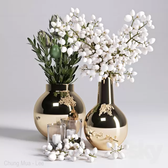 DECOR HELPER – DECOR – FLOWER 3D MODELS – 31