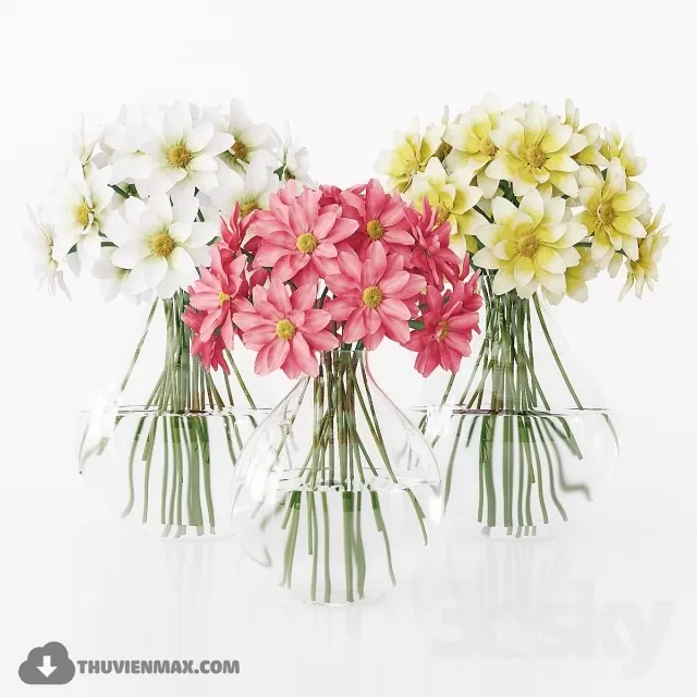 DECOR HELPER – DECOR – FLOWER 3D MODELS – 55