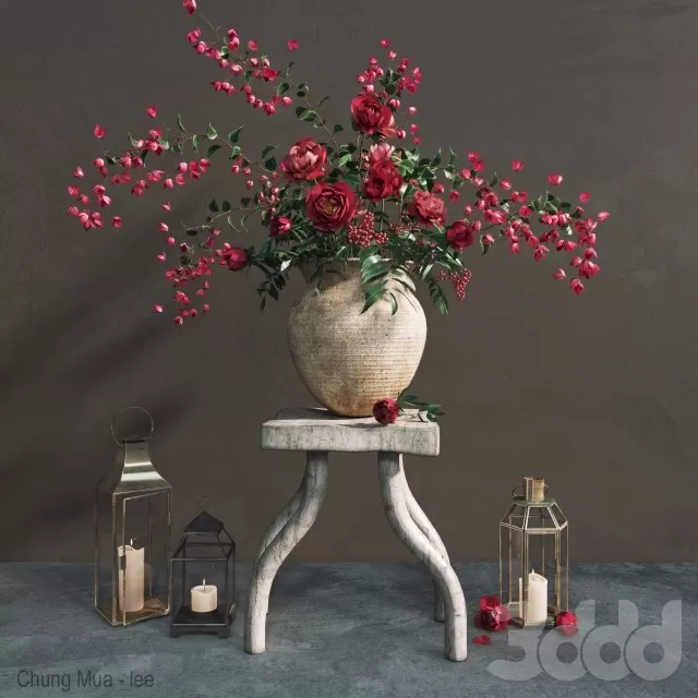 DECOR HELPER – DECOR – FLOWER 3D MODELS – 95