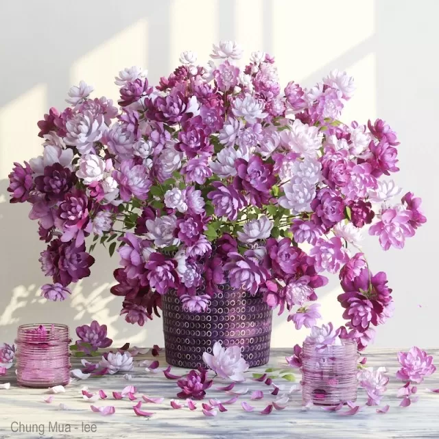 DECOR HELPER – DECOR – FLOWER 3D MODELS – 98