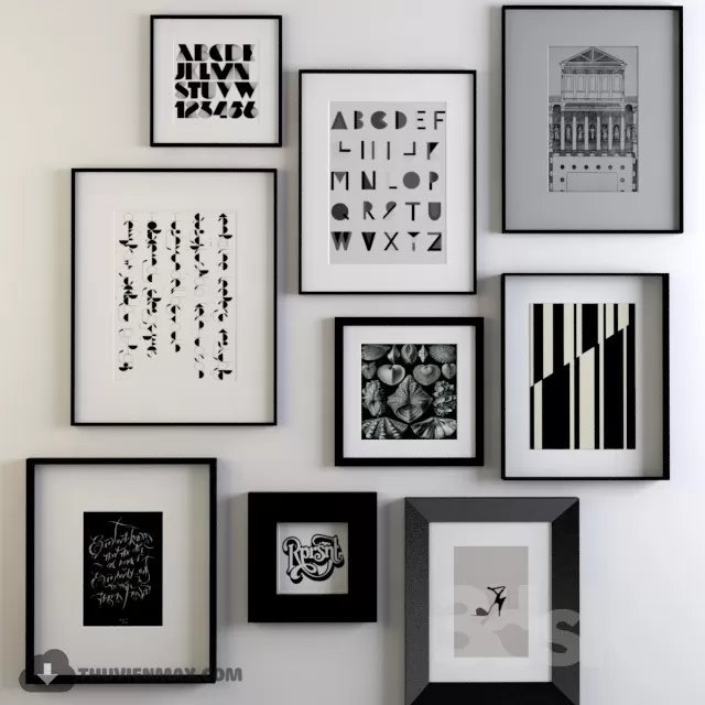 DECOR HELPER – DECOR – FRAME 3D MODELS – 41