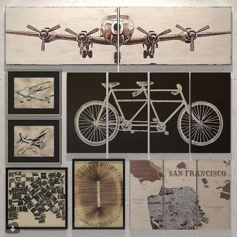 DECOR HELPER – DECOR – FRAME 3D MODELS – 57