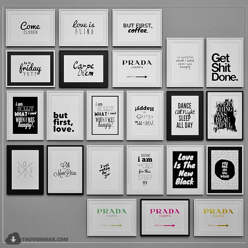 DECOR HELPER – DECOR – FRAME 3D MODELS – 58