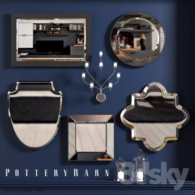 DECOR HELPER – DECOR – MIRROR 3D MODELS – 35