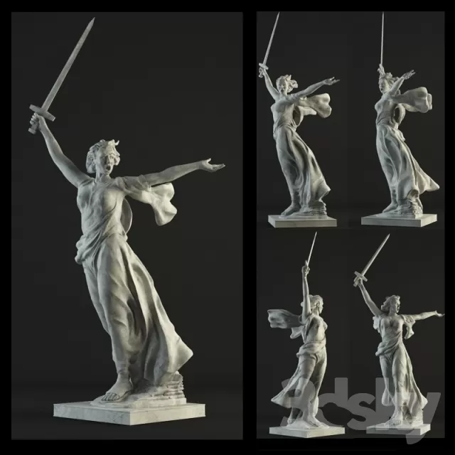 DECOR HELPER – DECOR – SCULPTURE 3D MODELS – 109