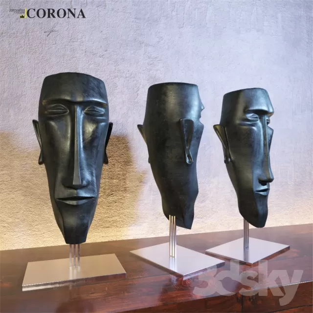 DECOR HELPER – DECOR – SCULPTURE 3D MODELS – 147