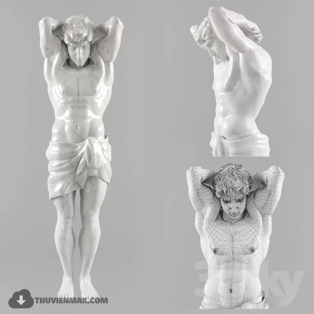 DECOR HELPER – DECOR – SCULPTURE 3D MODELS – 201