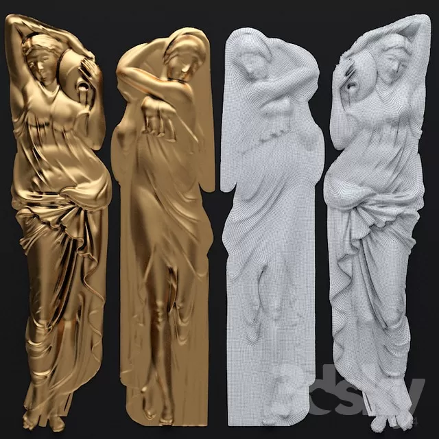 DECOR HELPER – DECOR – SCULPTURE 3D MODELS – 46