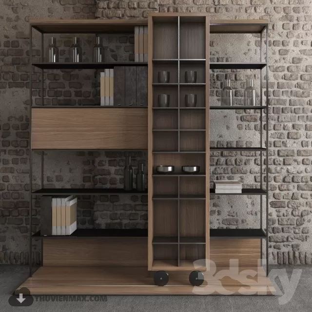 DECOR HELPER – DECOR – SHELVES 3D MODELS – 29