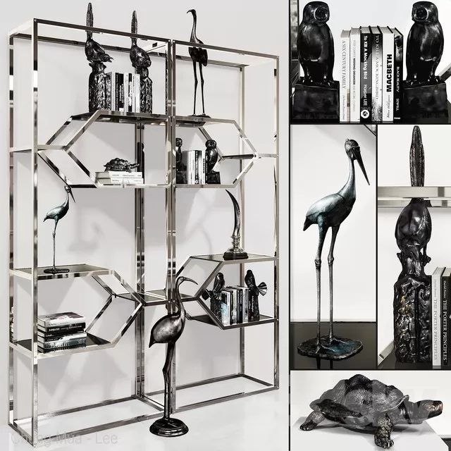 DECOR HELPER – DECOR – SHELVES 3D MODELS – 7