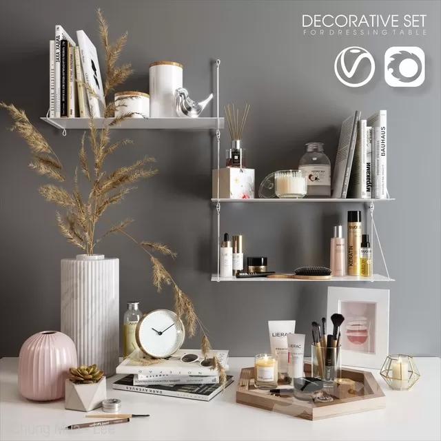 DECOR HELPER – DECOR – SHELVES 3D MODELS – 9