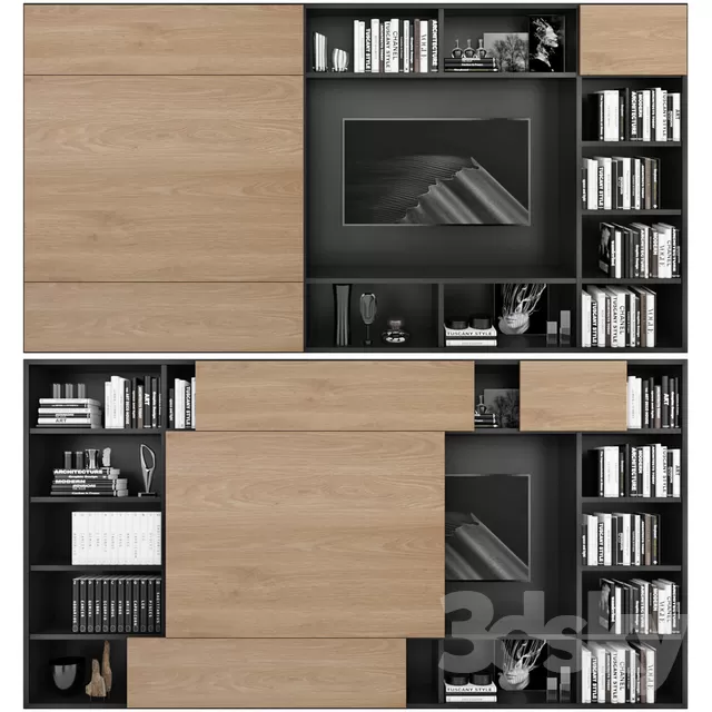 DECOR HELPER – DECOR – SHELVES 3D MODELS – 10