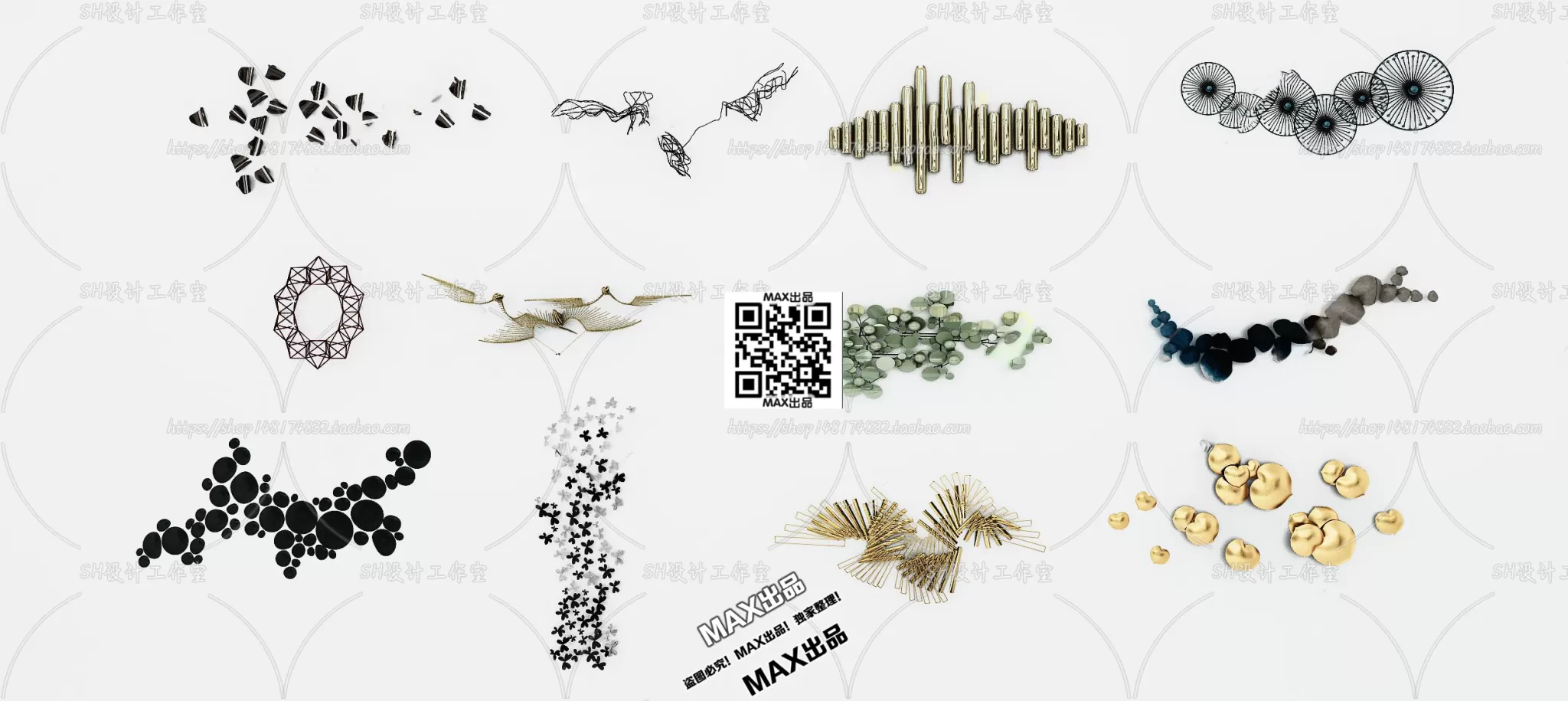 DECOR HELPER – DECOR – WALL 3D MODELS – 17