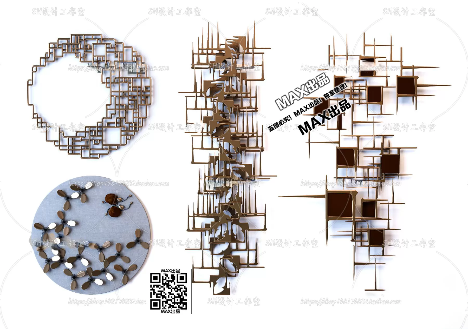 DECOR HELPER – DECOR – WALL 3D MODELS – 22