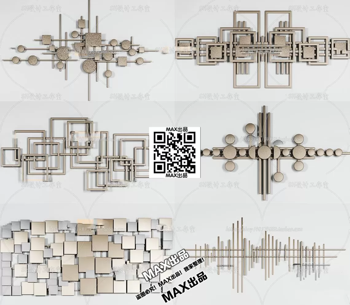 DECOR HELPER – DECOR – WALL 3D MODELS – 23