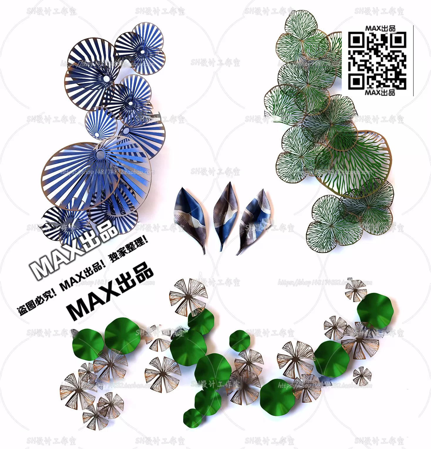 DECOR HELPER – DECOR – WALL 3D MODELS – 29