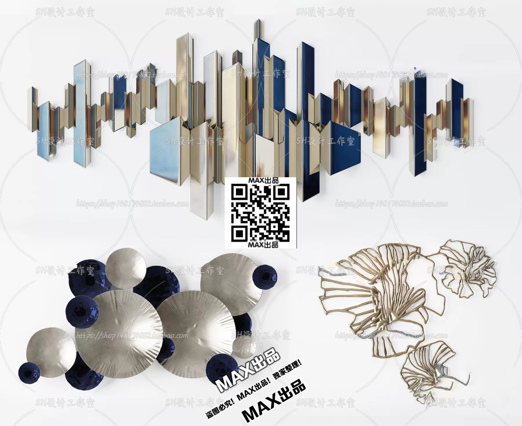 DECOR HELPER – DECOR – WALL 3D MODELS – 33