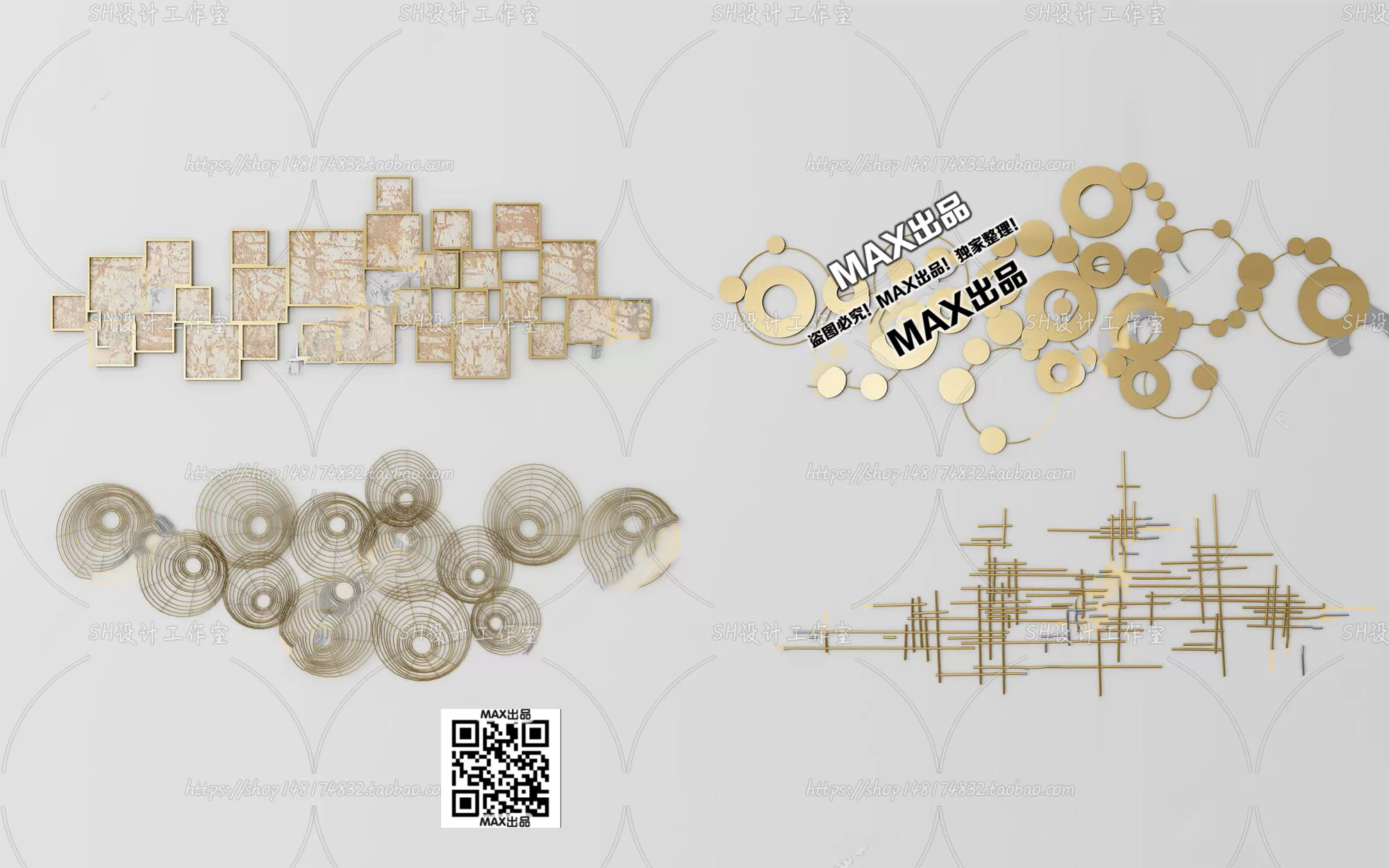 DECOR HELPER – DECOR – WALL 3D MODELS – 39