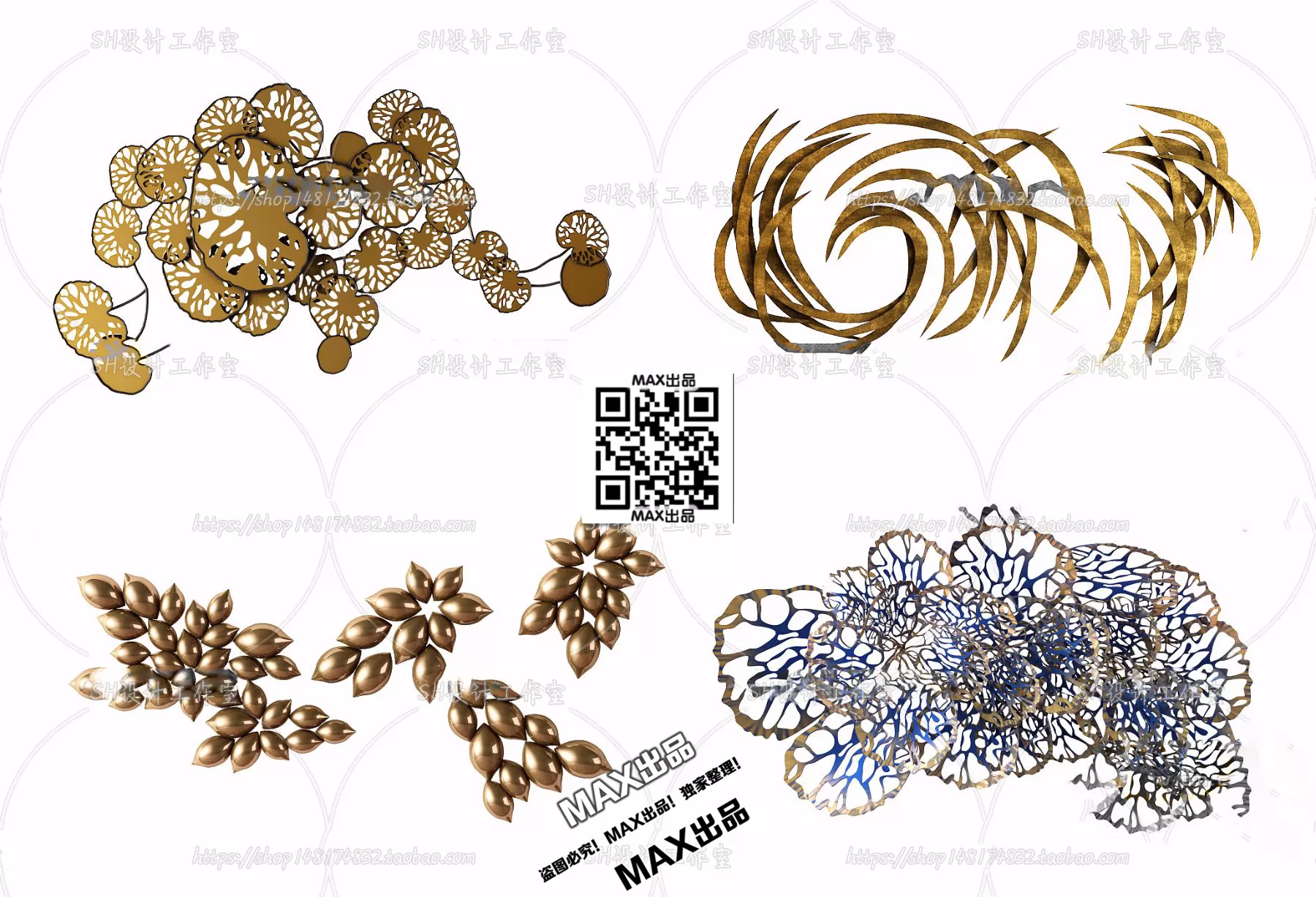 DECOR HELPER – DECOR – WALL 3D MODELS – 5