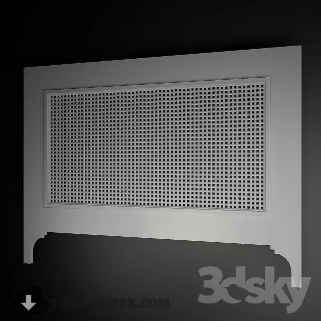 Decoration 3D Models – Fire Place & Radiator 029 Decoration 3D Models – Fire Place & Radiator 029