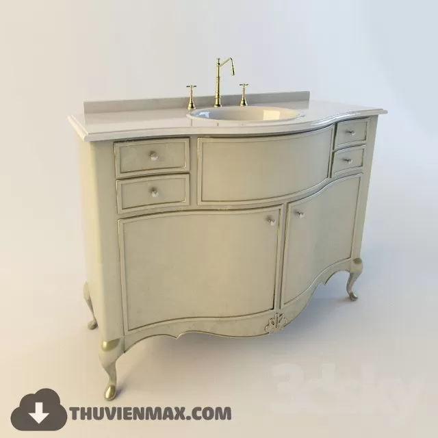 Decoration – Bathroom Furniture 3D Models – 017