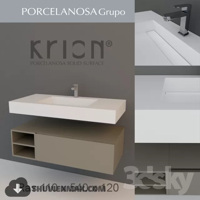 Decoration – Bathroom Furniture 3D Models – 018