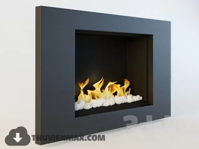 Decoration 3D Models – Fire Place & Radiator 032 Decoration 3D Models – Fire Place & Radiator 032