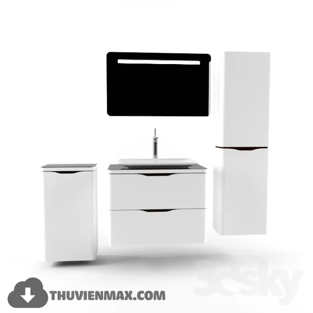 Decoration – Bathroom Furniture 3D Models – 034