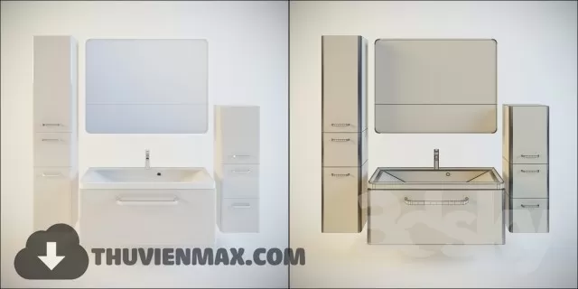 Decoration – Bathroom Furniture 3D Models – 035