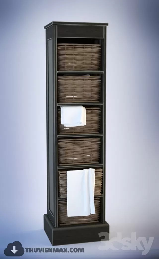 Decoration – Bathroom Furniture 3D Models – 036