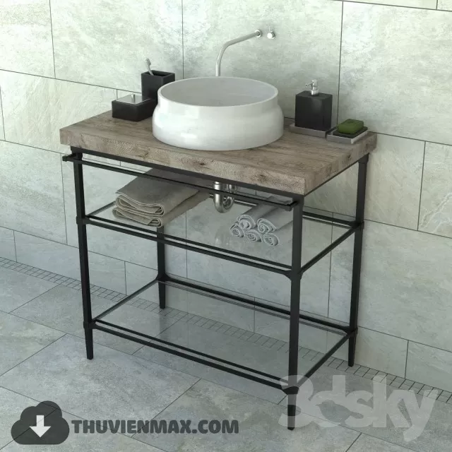 Decoration – Bathroom Furniture 3D Models – 041