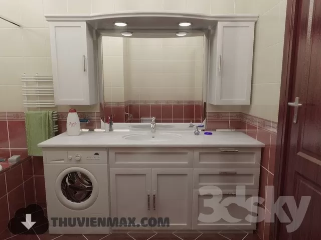 Decoration – Bathroom Furniture 3D Models – 057