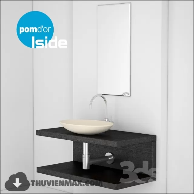 Decoration – Bathroom Furniture 3D Models – 059