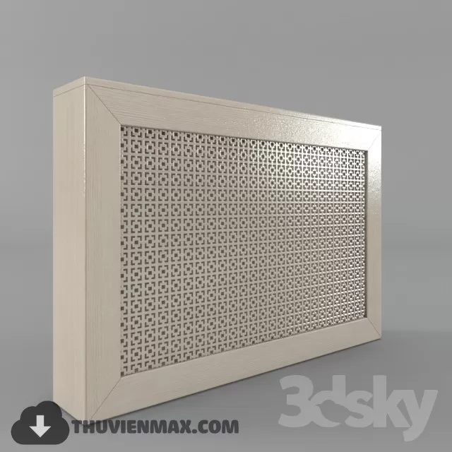 Decoration 3D Models – Fire Place & Radiator 036 Decoration 3D Models – Fire Place & Radiator 036