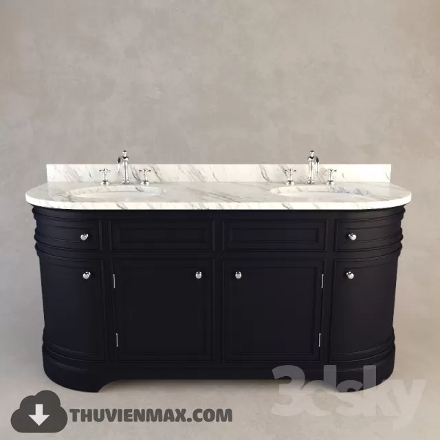 Decoration – Bathroom Furniture 3D Models – 064