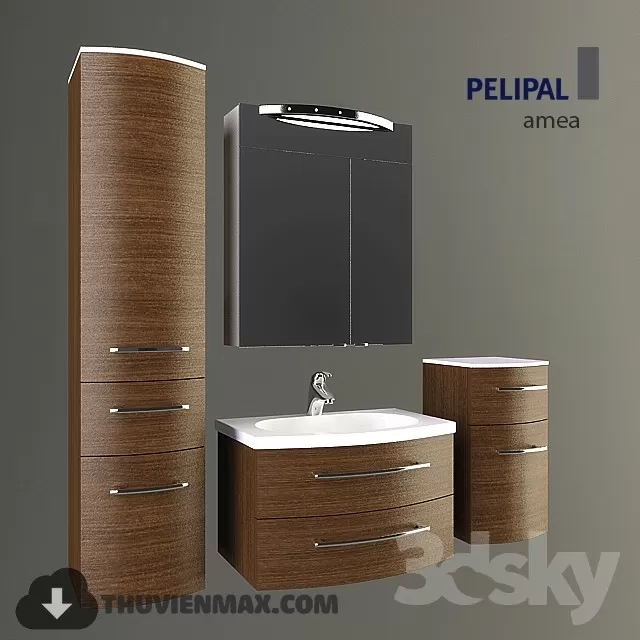 Decoration – Bathroom Furniture 3D Models – 076