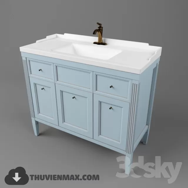 Decoration – Bathroom Furniture 3D Models – 077