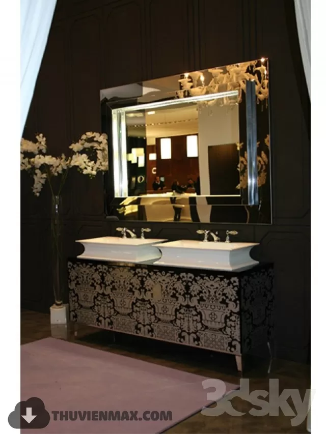 Decoration – Bathroom Furniture 3D Models – 084