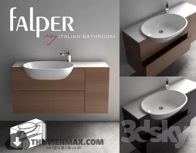Decoration – Bathroom Furniture 3D Models – 086