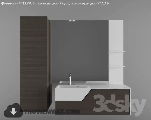 Decoration – Bathroom Furniture 3D Models – 090