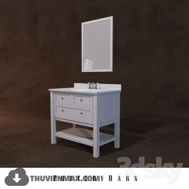 Decoration – Bathroom Furniture 3D Models – 093