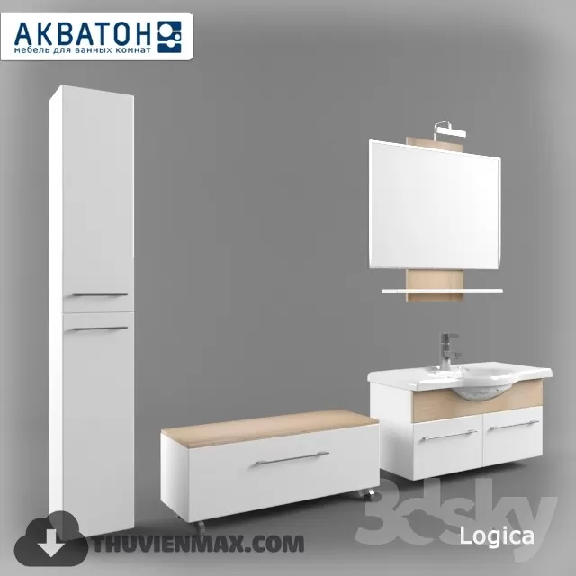 Decoration – Bathroom Furniture 3D Models – 096