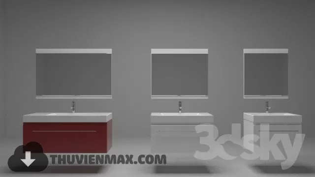 Decoration – Bathroom Furniture 3D Models – 097