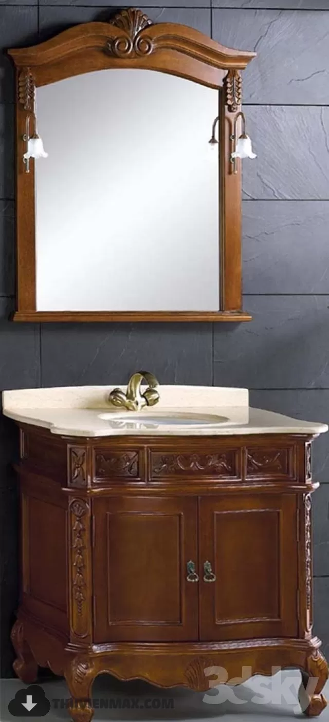 Decoration – Bathroom Furniture 3D Models – 105